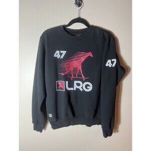 LRG Sweatshirt Men Medium Crewneck Lifted Research Group Giraffe Skateboard
